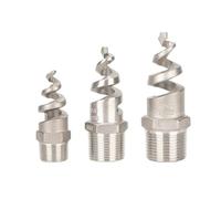 Ugello a spirale a cono pieno in acciaio inox