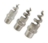 Ugello a spirale in acciaio inox per uniforme per atomizzazione nel controllo dell'inquinamento atmosferico industriale, trattamento delle acque e prevenzione degli incendi (1 (3/4 (DN20,26 mm))