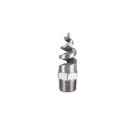 Ugello a spirale per fontana a cono cavo, getto nebulizzatore SS316, in acciaio inox, per giardino, laghetto, patio (2,5 cm)