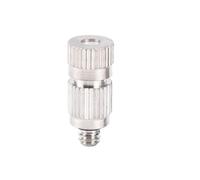 Ugello a spruzzo ad alta pressione, 50 ugelli ad alta pressione, filettatura UNC 10/24, dimensioni multiple di fori, acciaio inossidabile (diametro foro 0,6 mm)