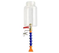 Ugello a spruzzo d'acqua - Ugello nebulizzatore in acciaio inossidabile da 500 Ml, di raffreddamento ad alta precisione, Accessorio per smerigliatura PP Per Macchina | Rettifica Fresatura