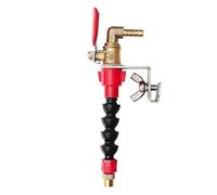 Ugello a spruzzo per polvere e acqua, accessorio per macchina da taglio, raccoglitore di utensili a getto di raffreddamento non conduttivo, sistema di nebulizzazione di precisione per il funzionamento