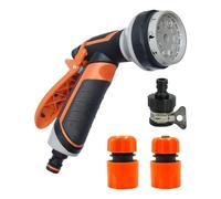 Ugello a spruzzo per tubo da giardino, ugello per tubo 'acqua, spruzzatore ad alta pressione, robusto inserto per tubo per la pulizia e la doccia di animali domestici