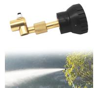 Ugello a spruzzo regolabile ad alta pressione in rame per agricoltura e serra, ugello nebulizzatore a 180° con getto nebulizzatore compatibile con filettatura interna 14x1,5