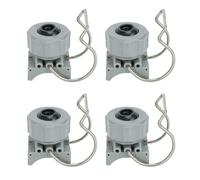 Ugello a spruzzo regolabile con morsetto a sfera 1/4 Clip Irrigazione Pack | Regola il modello di spruzzo dalla ventola piatta al cono pieno senza attrezzi per irrigazione e pulizia efficienti delle