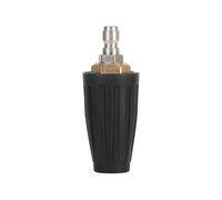 Ugello a turbina per idropulitrice ad alta pressio Pistola ad alta pressione for irrigazione, adattatore turbo rotante da 4000 PSI, 4,0 GPM, attacco rapido da 1/4"(Black 4000psi)