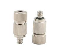 Ugello a ventaglio ad alta pressione, Ugelli nebulizzatori in ottone con filtro for sistema di nebulizzazione raffreddamento esterno, confezione da 50, 0,1-0,8 mm(Threesection Spray Head,0.8mm)