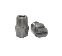 ugello a ventaglio piatto 20 pezzi HVV ugello a forma di ventaglio Pulizia ad alta pressione 1/4 filo esterno Diametro apertura 0,66 mm,91 1,3,6(2530)