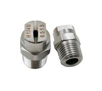 Ugello a ventaglio piatto da 1/4 di pollice 8 pezzi / 25 gradi, ugello a, a getto ad alta pressione for lavaggio auto, a Per Idropulitrice(6504)