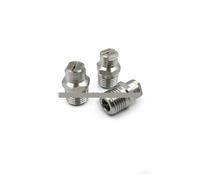 ugello a ventaglio piatto Ugello spruzzatore for spazzatrice stradale ad alta pressione, ventola piatta a getto elevato di lavaggio, pulizia industriale H-VV da 1/4"(1 of 4 MEG 4504)