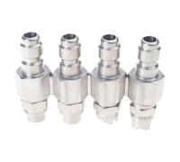 Ugello ad alta pressione a cambio rapido 4 GPM Portata Design a tenuta stagna per idropulitrici professionali e sistemi di pulizia Manico a J Ugello in acciaio inossidabile