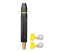 Ugello ad alta pressione per tubo, strumento regolabile, potente e a prova di perdite, ugello nebulizzatore per lavaggio auto, tubo, per giardino, lavaggio, pulizia, irrigazione, cortile, pavimento