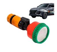 Ugello ad alta pressione, testa atomizzatrice, irrigatore da 10,2 x 5,1 cm con guarnizione a prova di perdite, strumento d'acqua in ottone resistente, punta nebulizzatrice regolabile con flusso di