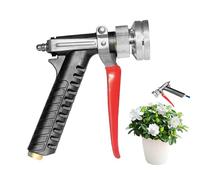 Ugello ad alta pressione, ugello a spruzzo ad alta pressione per tubo, con attacco rapido e anello di tenuta, 2 tipi di getto regolabili, per terrazza, giardino, veicoli, auto, esterni, finestre