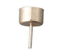 Ugello ad aria calda in acciaio inox da 22 mm per stazioni di saldatura serie 858D+ 8586 858, compatibile con la maggior parte dei modelli all'85%, accessorio per saldatura resistente al calore (3 mm)