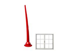 Ugello adesivo salsiccia - Comodo raggio rosso prolungato | ugello per colla Caulk senza sforzo per la costruzione della parete | Strumenti di tenuta delle mani per pavimento, bagno, cucina, porta