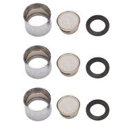 Ugello aeratore per rubinetto a risparmio idrico con filettatura femmina da 20 mm, 3 pezzi