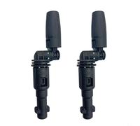 Ugello angolare di ricambio per idropulitrice Karcher K2-K7, rotante a 360 gradi, ugello angolato per rondella a getto Karcher (2 pezzi)