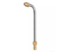 Ugello angolato a 30 e 90 gradi con configurazione a forma di U per prolunga idropulitrice da 1/4 di pollice Quick Connect Ingresso Materiale in acciaio inossidabile (17 cm-90)
