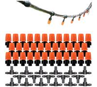 Ugello Atomizzato PVC Arancione 100pz per Impianti Irrigatori Agricoltura e Raff