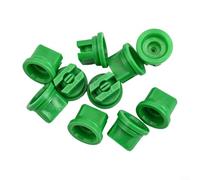 Ugello atomizzatore a ventaglio rosso per spruzzatori a zaino e a braccio, punta nebulizzante in plastica con design antigoccia, per giardino, agricoltura, orticoltura, paesaggistica (verde)