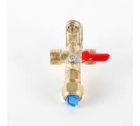 Ugello atomizzatore filettato da 14 mm in lega di zinco, parte di ricambio per spruzzatore da giardino, ugello a ventola in metallo con guarnizione impermeabile per apparecchiature elettriche esterne