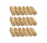 Ugello atomizzatore in ottone e rame, Ugello nebulizzatore in ottone da 20 pezzi for sistema di raffreddamento Filettatura 10/24 UNC 0,1-0,9 mm(0.2mm)