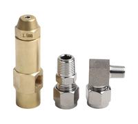 Ugello atomizzatore per bruciatore olio esausto con portata e pressione regolabi