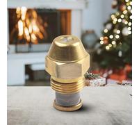 Ugello bruciatore olio in ottone angolo di spruzzo di 60 gradi, adatto per applicazioni personalizzate e iniezione di carburante affidabile (0,45 60 °)