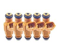 Ugello Carburante Compatibile con Kia 35310-2B020 5 Pezzi ugello spruzzatore Carburante iniettore Motore iniettore Carburante Accessori Auto