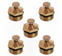 Ugello centrifugo in ottone, atomizzatore d'acqua regolabile da 1/2" per irrigazione da giardino e irrigatore