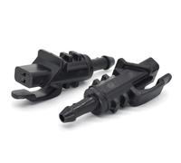 Ugello Compatibile Con Kia Per Cee'd SW 2006-2012 Parabrezza Anteriore Lavavetri Ugello Cofano Auto Spruzzatore Acqua Kit Tubo Flessibile Ricambio(2pcs Nozzles)