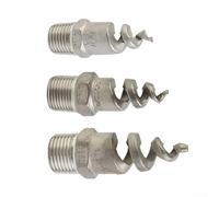 Ugello conico a spirale atomizzante in acciaio inossidabile 316L per una rimozione efficiente della polvere in uso industriale (3/4 (3/8 (DN10,16 mm))