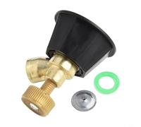 Ugello da giardino regolabile, 1 confezione da 1 spruzzatore nero Cycl1 per atomizzazione dell'acqua ad alta pressione, costruzione in lega e plastica, adatto per uso agricolo e domestico