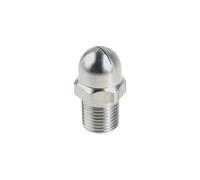 Ugello d'acciaio antiruggine resistente della scanalatura per le applicazioni industriali ad alta pressione e l'ugello di spruzzatura industriale di operazioni continue