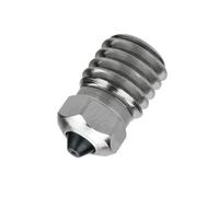 Ugello d'acciaio temprato avanzato 0.2/0.4/0.6/0.8mm dell'ugello bimetallico per l'ABS e più tipi di filamento acciaio temprato bimetallico