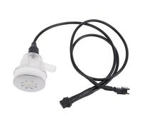 Ugello d'Aria da Bagno con Luce RGB Light 12V 40mm PVC PVC Bubble a Bolle Sostituzione della Vasca da Bagno Spa Parte per la Piscina Molla di idroterapia