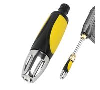Ugello Del Tubo Da Giardino - Testa Del Tubo Ad Alta Pressione Portatile | Spruzzatore Ad Alta Pressione Con Manico | Ugello Spray Per Distributore Di Acqua Pesante | Sprinkler Di Doccia Regolabile Pe