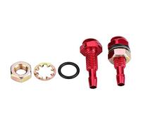 Ugello della Rondella del Parabrezza di 2pcs, Corredo di Ricambio Dell'Ugello del Getto di Spruzzo del Tergicristallo dell'automobile di Keenso Universal Car(Red)
