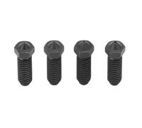 Ugello della stampante 3D 40pcs, 0,2 0,4 0,6 0,6 0,8 mm Gli ugelli in acciaio induriti ad alta temperatura Parti di stampante 3D a prova di usura per Kobra S1, Combo, ACE PRO
