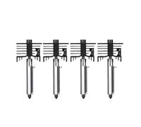 Ugello Della Stampante,Compatibile Con Bambu Lab,P2S Aggiornato 0,2/0,4Mm | L'inchiostro viene applicato in modo uniforme e delicato: la grafia e l'immagine sono chiare(4PCS 0.4mm)