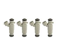 Ugello dell'iniettore del carburante 4 pezzi di qualità premium di qualità regolare e bilanciamento della consegna del carburante i10 2016 Picanto MK2 1.0L