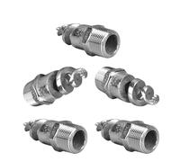 Ugello di atomizzazione a cono a spirale in acciaio inossidabile 316 Atomizzatore a spruzzo fine per il raffreddamento del gas Lavaggio della polvere Rimozione della pulizia dell'ari DN25 1 inch 5pcs