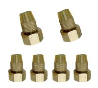 Ugello di atomizzazione regolabile, materiale in rame puro, forte resistenza alla corrosione, durevole, adatto a prato, agricoltura, paesaggio da giardino, ecc. (10pc) 8-edge adjustable nozzle 20pcs