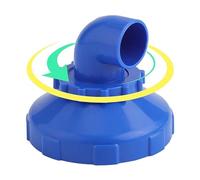 Ugello di ingresso per piscina, raccordo girevole a 360°, connettore di uscita dell'acqua di ricambio per piscine Intex Bestway e fuori terra (1 pz)