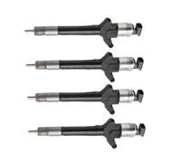 Ugello di iniezione Common Rail 4 pezzi, iniettore diesel, 2950500896, compatibile con Mitsubishi L200 4D5, ricambi auto