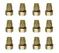 Ugello di ottone regolabile, adatto per erbicidi, fertilizzanti; Adatto per l'agricoltura, il prato, il giardino o l'irrigazione vegetale (10%) 8-edge adjustable nozzle 20pcs