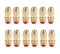 Ugello di ottone regolabile per parti di spruzzatore, sistema di raffreddamento, adatto per l'irrigazione di fiori, prati, agricoltura (10 pezzi) Adjustable atomization spray head 10 pezzi