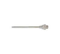 Ugello di prolunga, foro ugello 3,0 mm, ottone nichelato, lunghezza 250 mm, raccordo M12 x 1,25