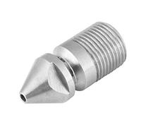 Ugello di Pulizia Delle Fognature, SS304 Ugello di Lavaggio a Getto d'Acqua di Scarico per Rondella di Pressione 3/8 '' BSP Maschio Filettatura